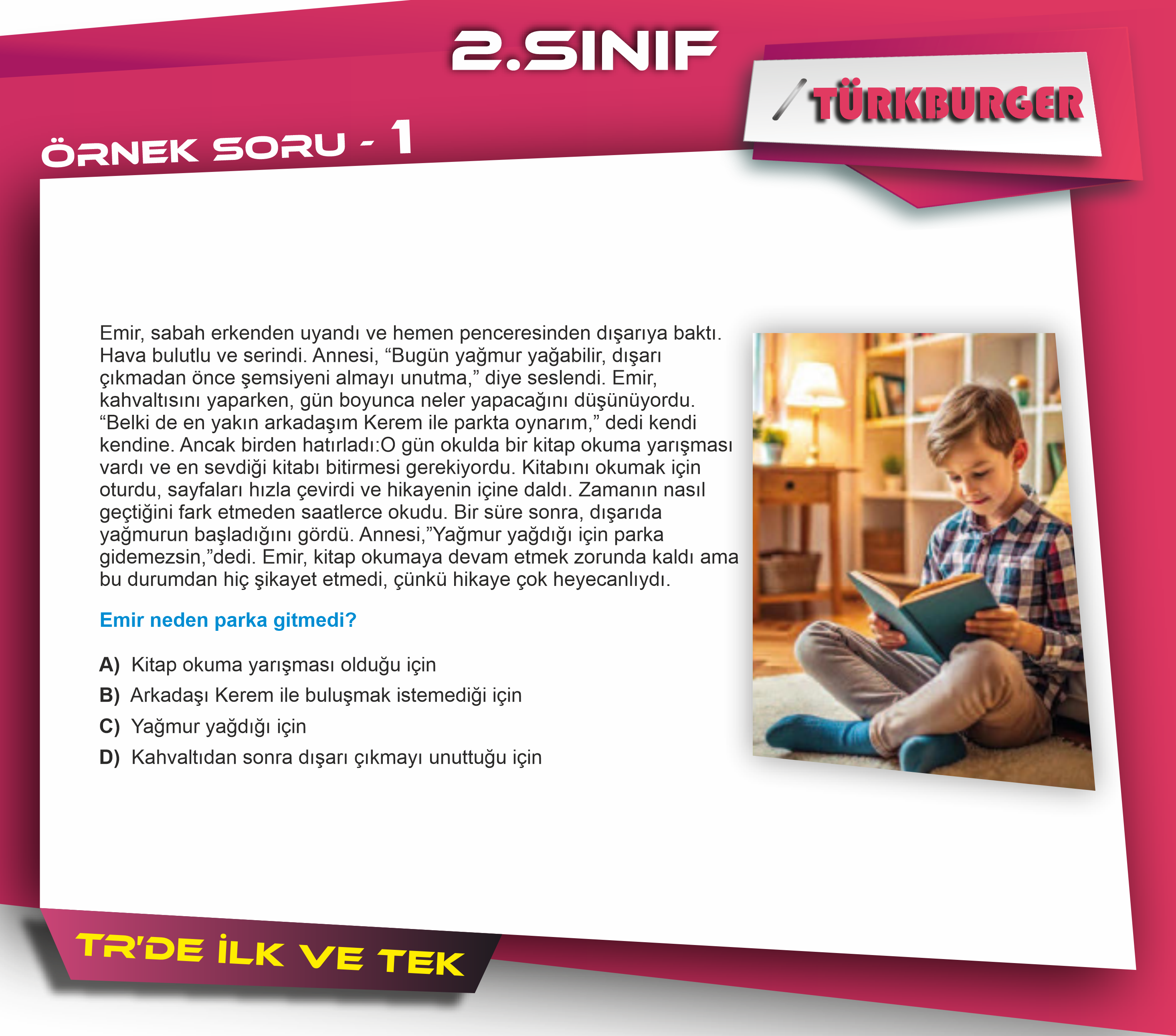 TürkBurger Örnek Sorular21