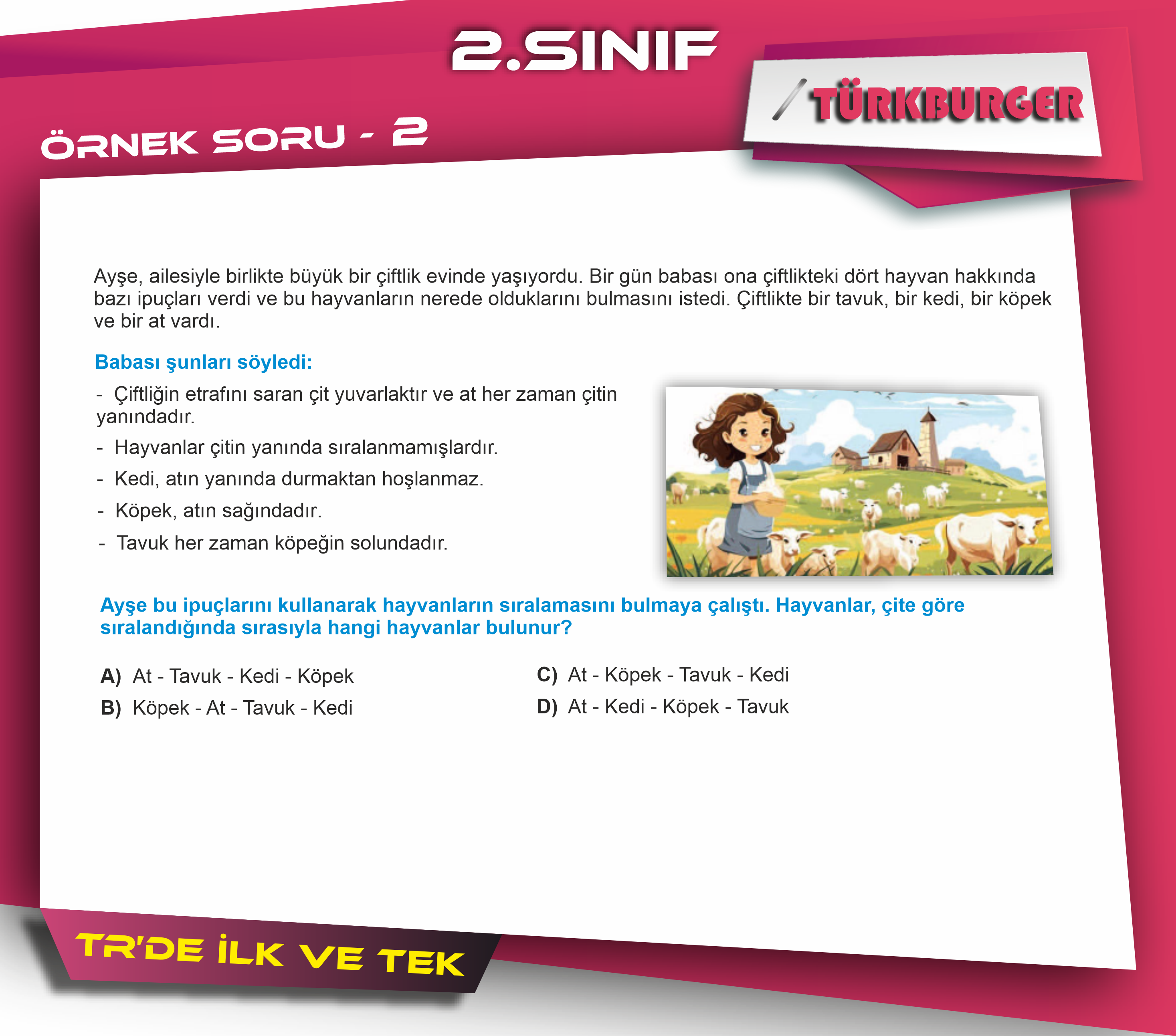 TürkBurger Örnek Sorular22