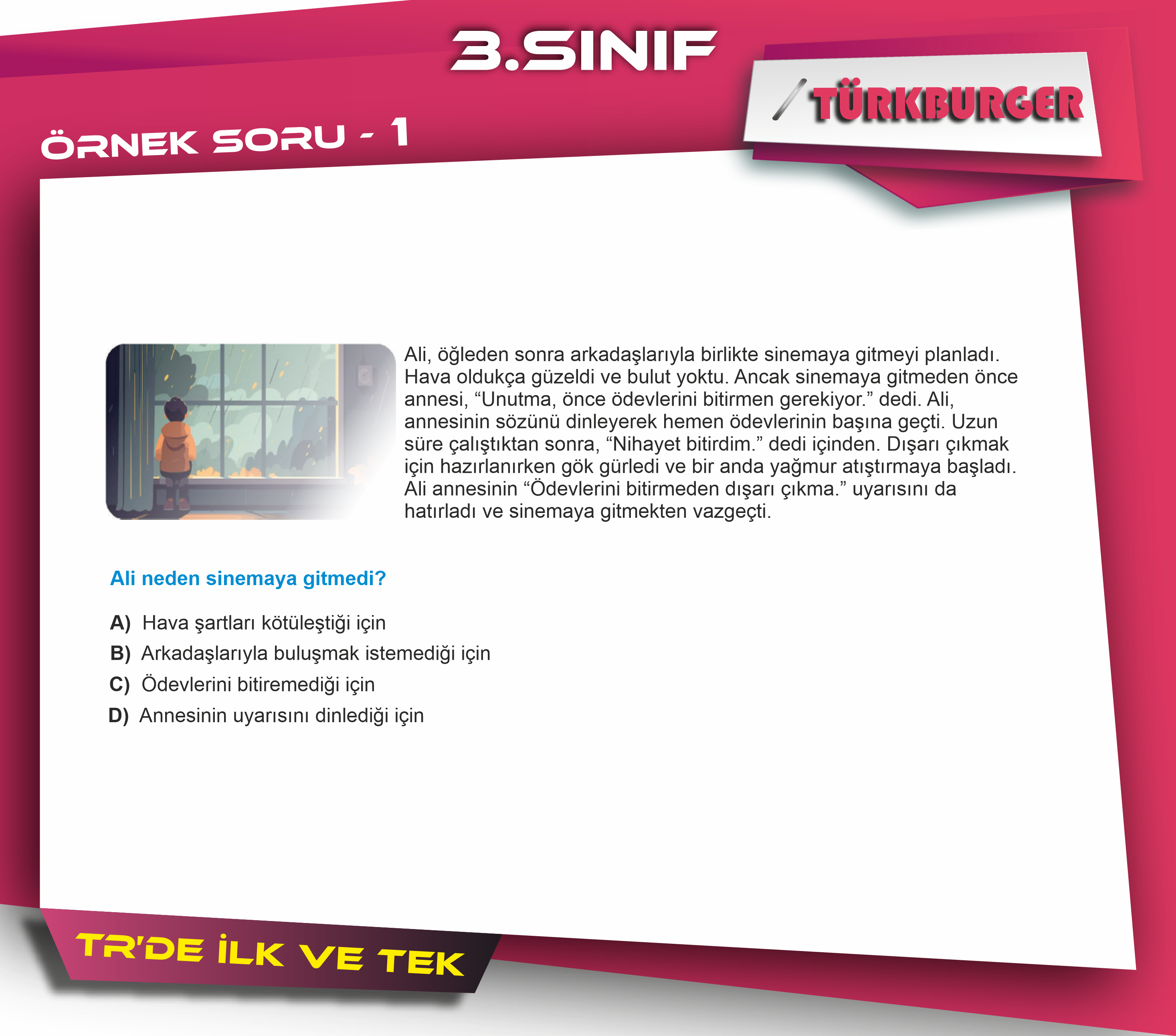 TürkBurger Örnek Sorular31