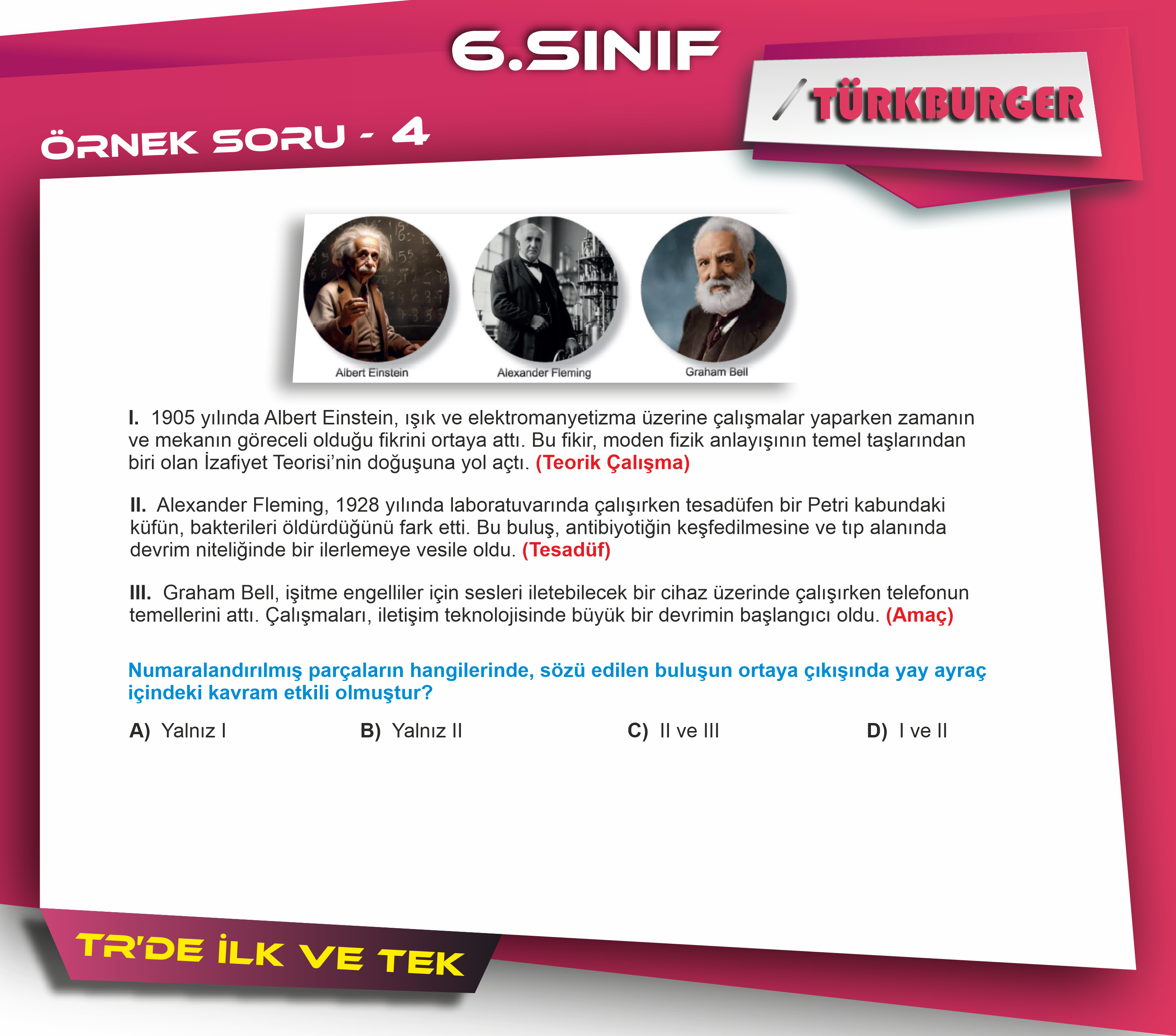 TürkBurger Örnek Sorular64